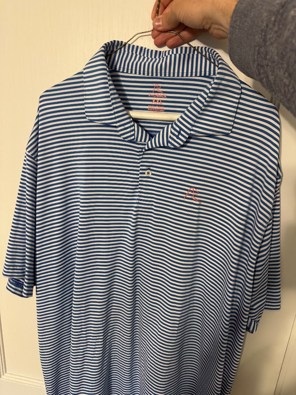 Rhoback short sleeve golf polo 2XL